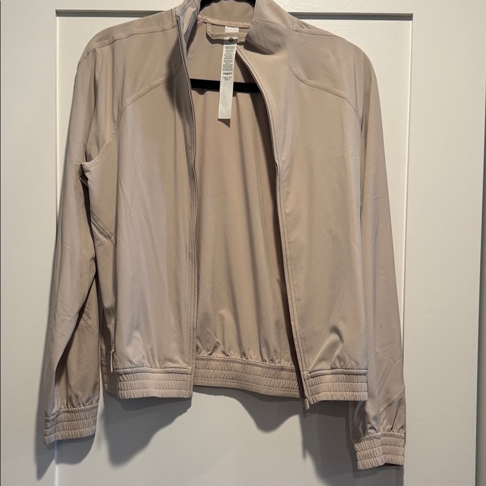 Lululemon Athletica Women's Light Tan Bomber Jacket